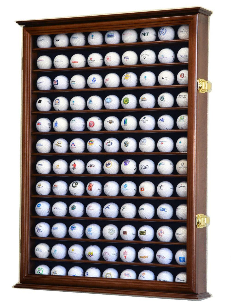108 Golf Ball Display Case Cabinet - sfDisplay.com