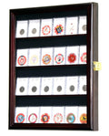 24 Collector NGC PCGS ICG Coin Slab Display Case Cabinet - sfDisplay.com