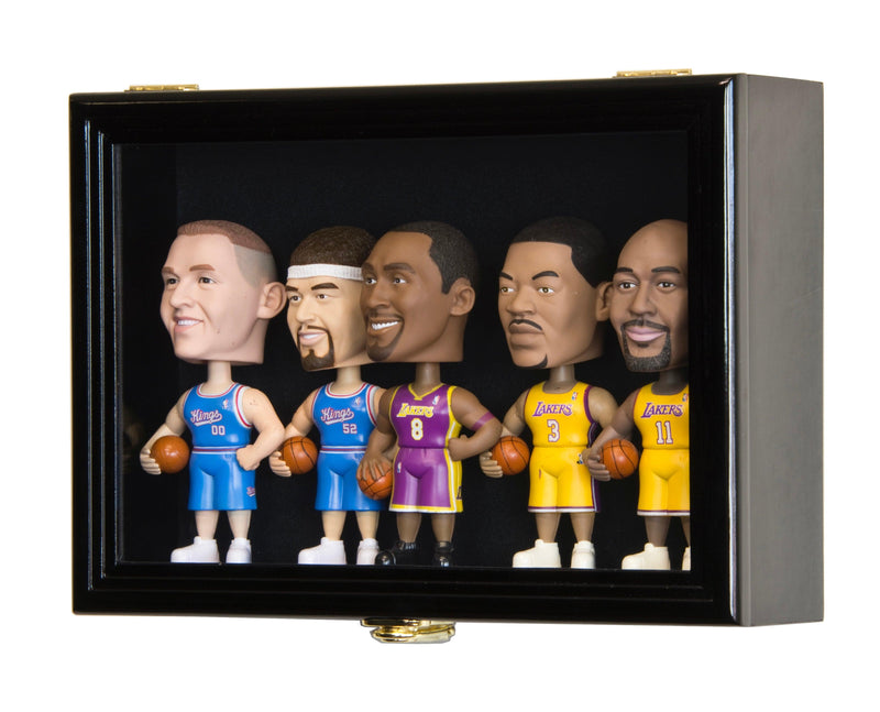Small Bobblehead Figurine Display Case Cabinet - sfDisplay.com