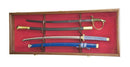 2 Swords and Scabbards Display Case Cabinet - sfDisplay.com
