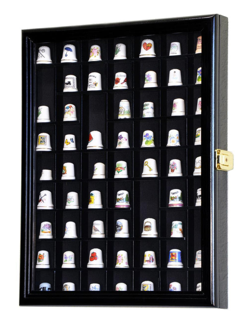 59 Opening Thimble / Small Miniature Display Case Cabinet - sfDisplay.com