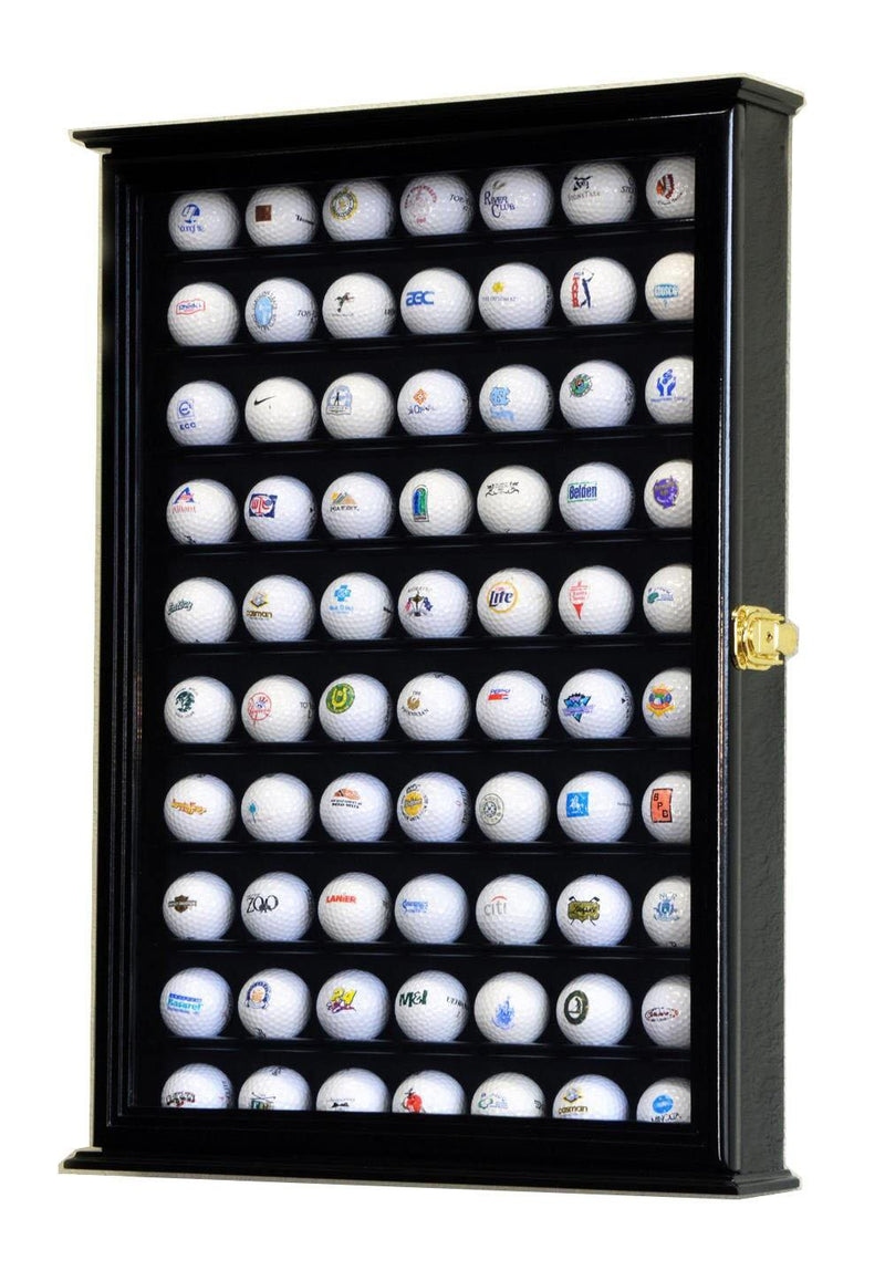 70 Golf Ball Display Case Cabinet - sfDisplay.com