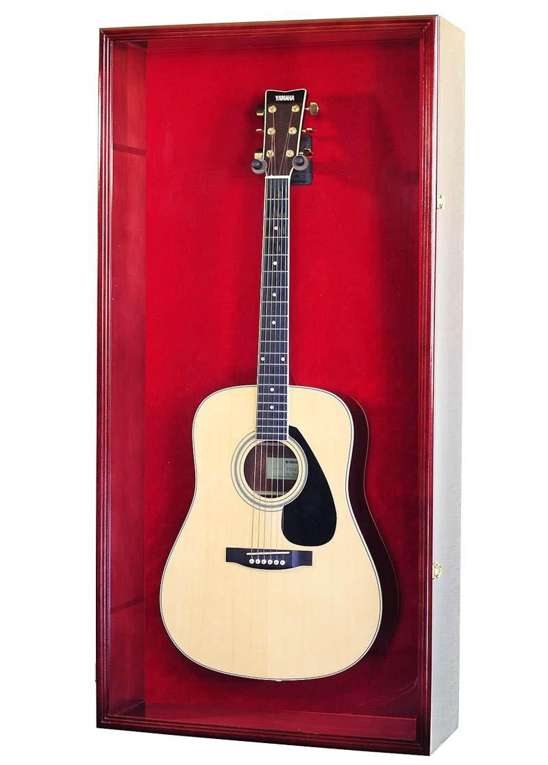 Large Acoustic Guitar Display Case Cabinet - sfDisplay.com