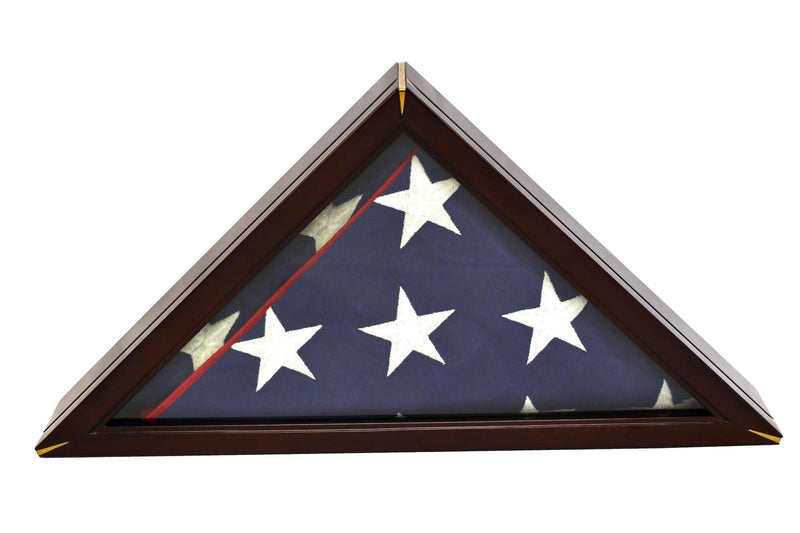 Honors Flag Display Case Glass Cabinet for 5x9.5' Flag