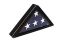 Honors Flag Display Case Glass Cabinet for 5x9.5' Flag - sfDisplay.com