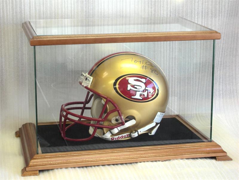 Football Helmet Glass Display Case
