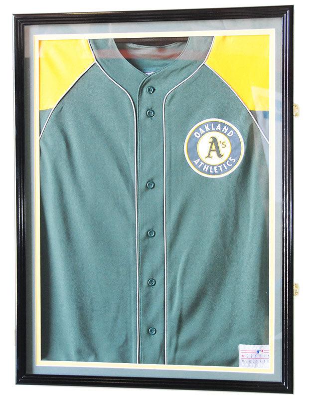 Large Jersey or Uniform Frame Display Case Cabinet Shadow Box (w/ Double Matting)