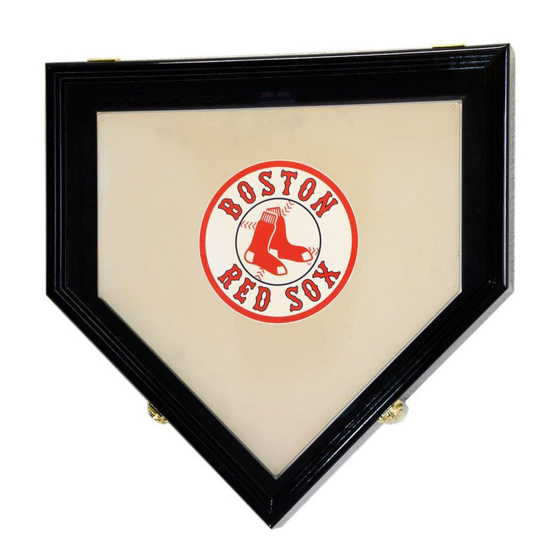 Baseball Home Plate Base Display Case Cabinet (Full-Size MLB) - sfDisplay.com