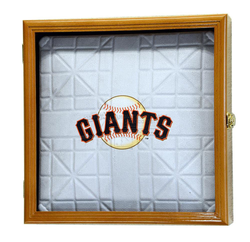 Baseball Base Display Case Cabinet (Full-Size MLB)