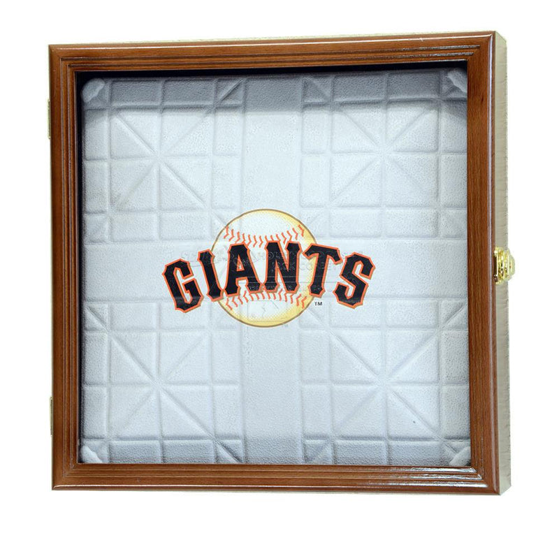 Baseball Base Display Case Cabinet (Full-Size MLB Pre-2023 Size) - sfDisplay.com